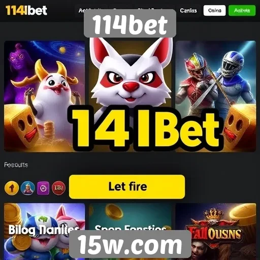 Avaliação dos jogos disponíveis no site 114bet
